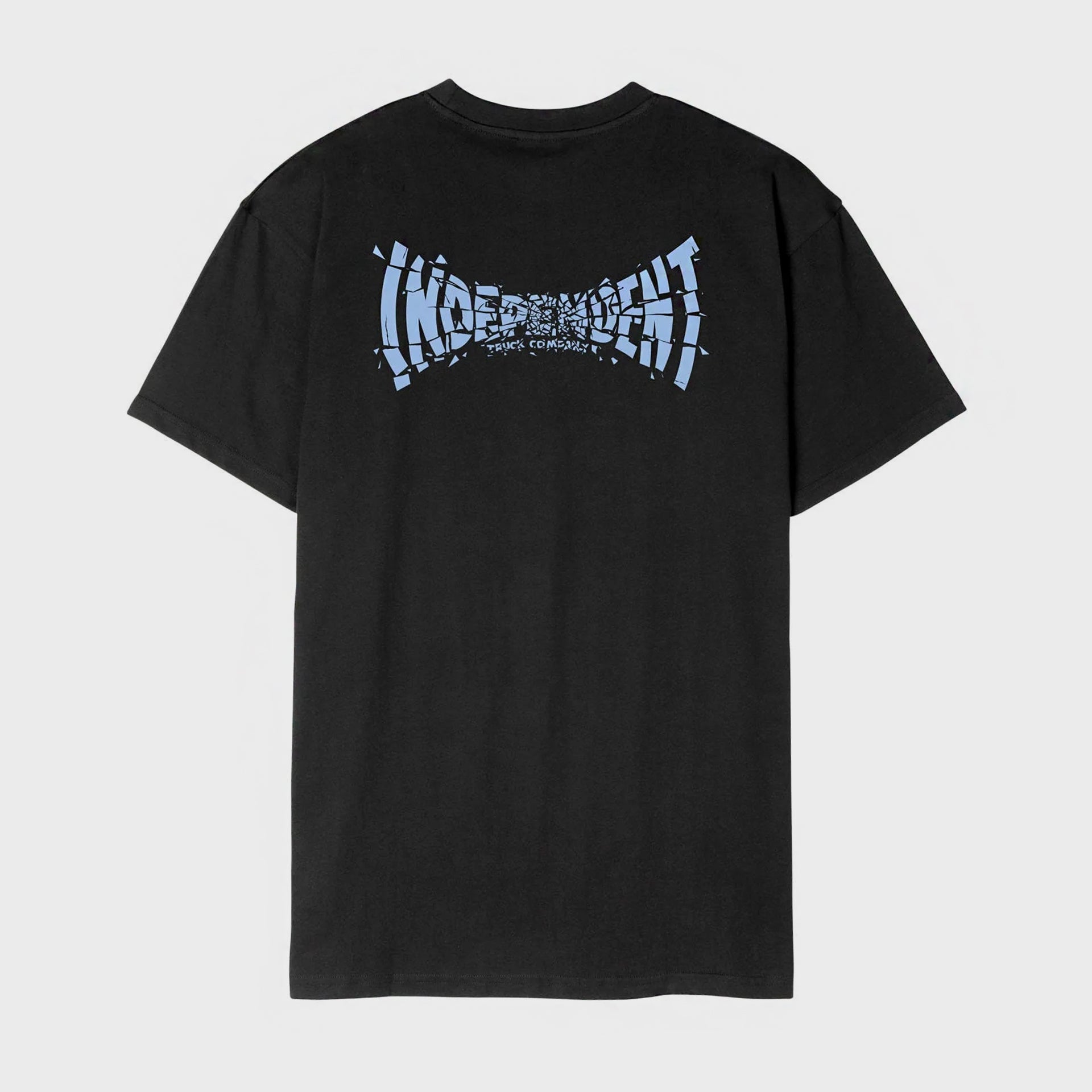 Independent Mens Shattered Span T-Shirt - Black - ManGo Surfing