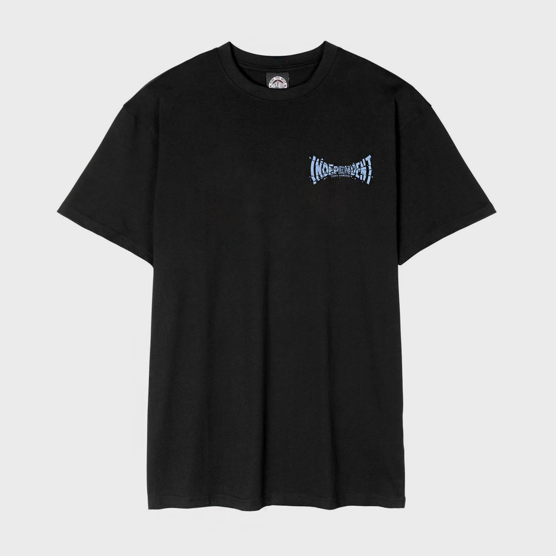 Independent Mens Shattered Span T-Shirt - Black - ManGo Surfing