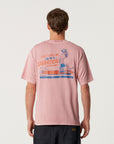 The Critical Slide Society Mens Sabbatical T-Shirt - Dusty Coral - ManGo Surfing
