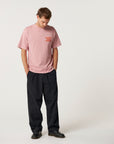 The Critical Slide Society Mens Sabbatical T-Shirt - Dusty Coral - ManGo Surfing