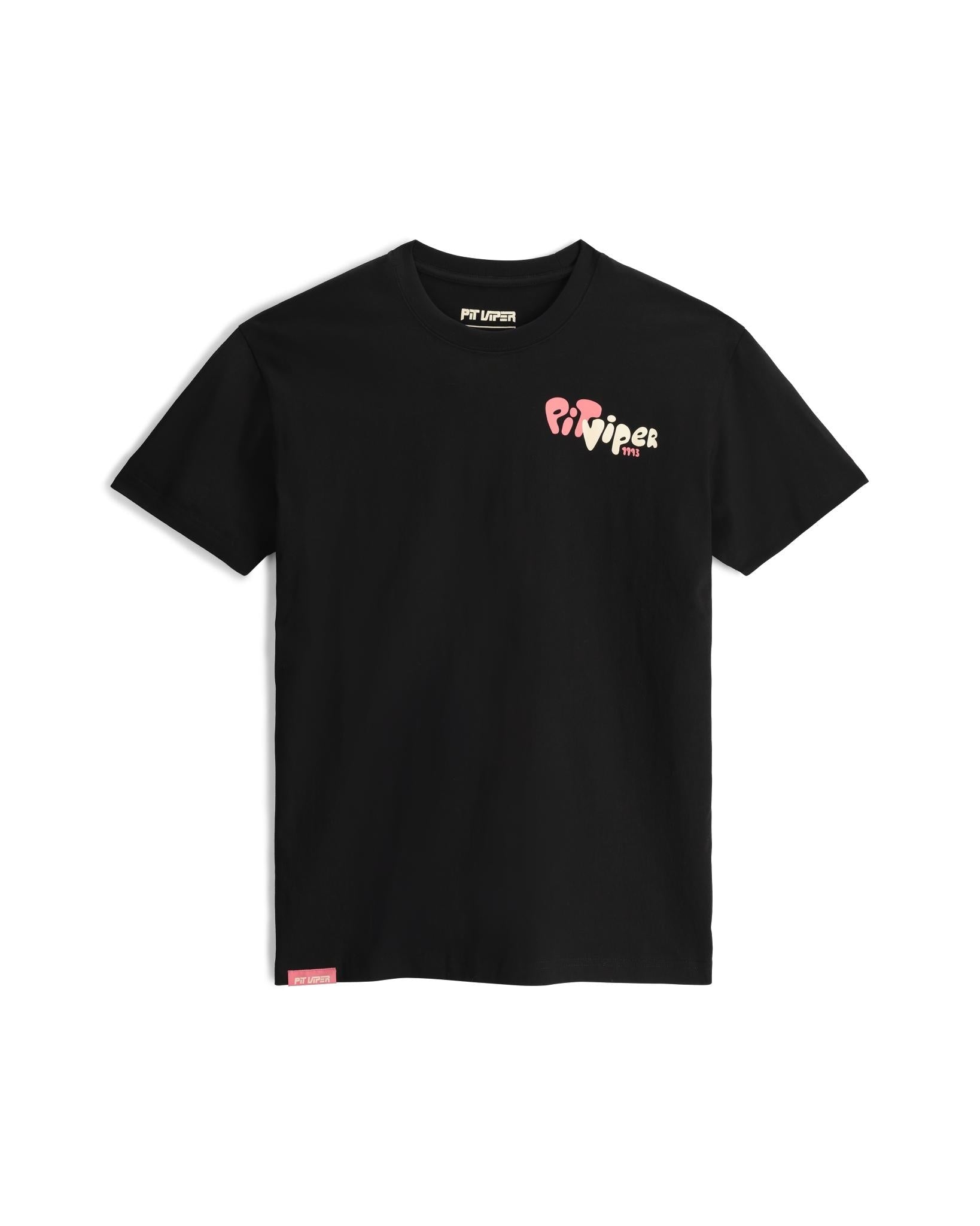 Pit Viper Mens Jelly Car Softie T-Shirt - Black - ManGo Surfing