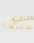 Pineapple Island Canggu Puka Shell Surfer Anklet - Cream