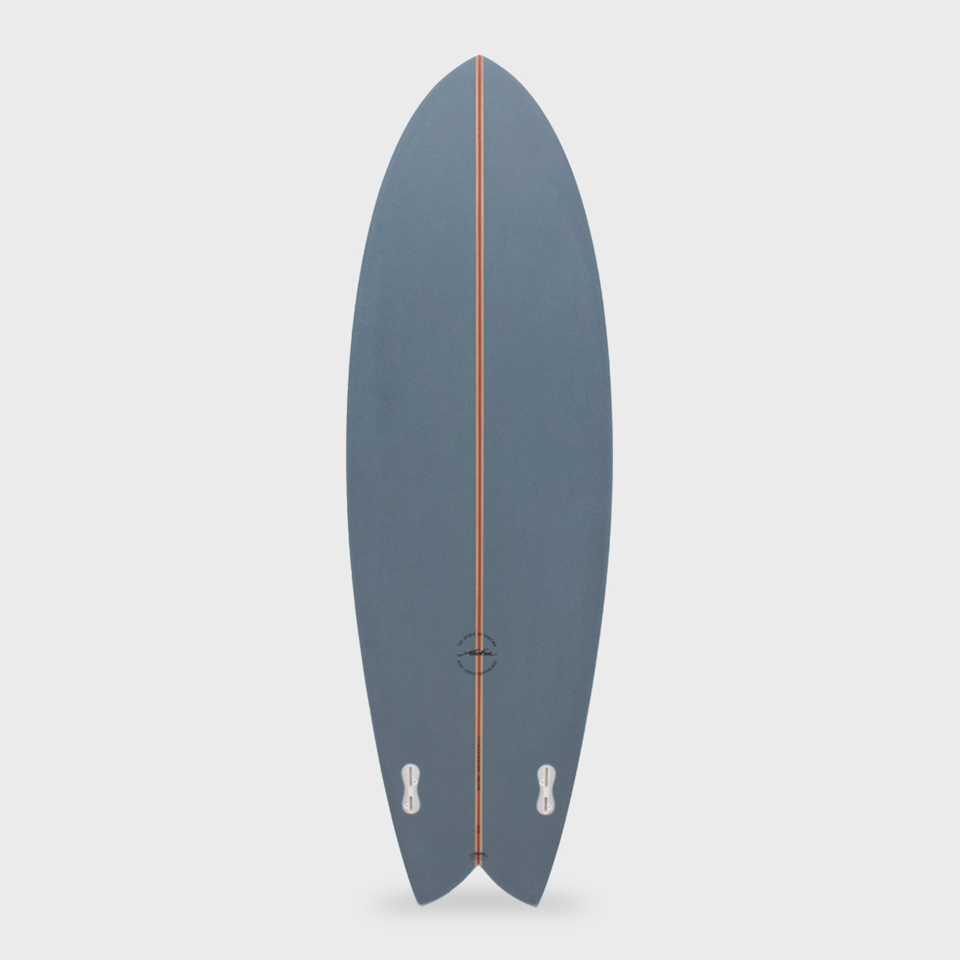 Keel Twin PVCP Fish Surfboard - 5&#39;10, 6&#39;2 and 6&#39;4 - Blue - ManGo Surfing
