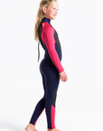 C-Skins Element 3/2 Jnr Unisex Steamer - Slate/Coral/Multi - ManGo Surfing