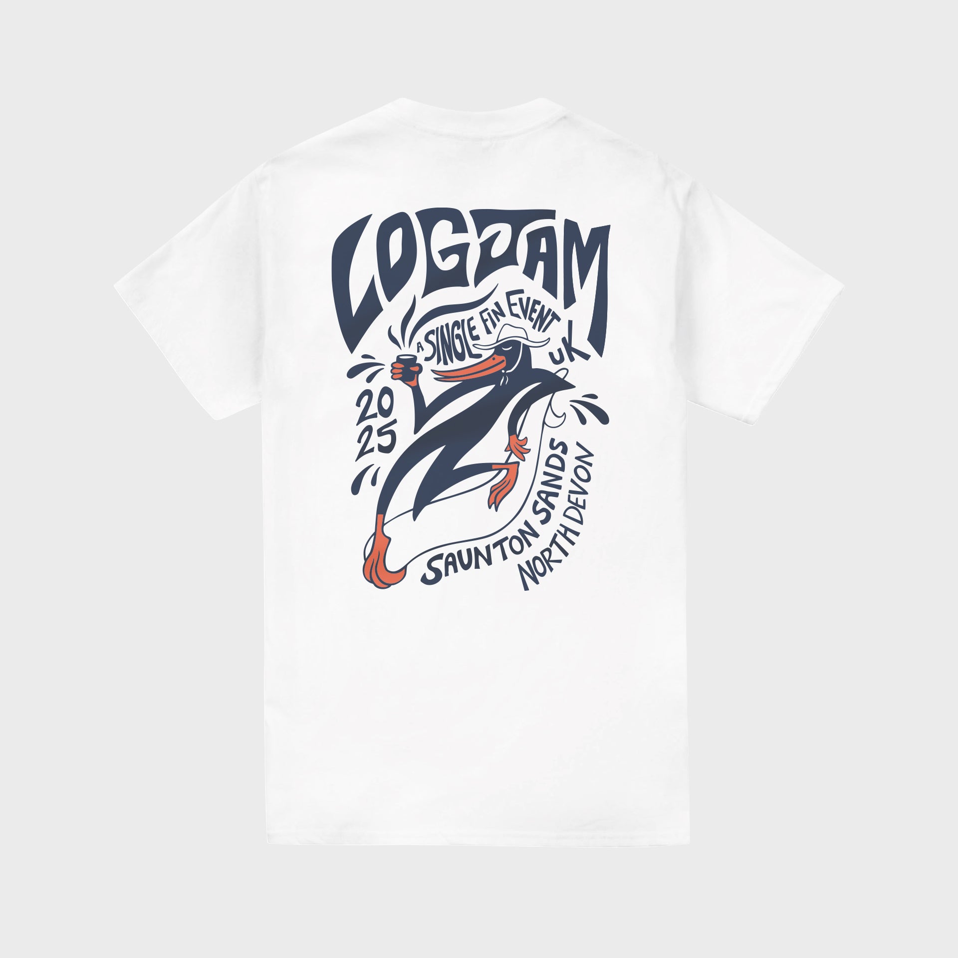 Log Jam 2025 – Official T-Shirt & A3 Print – ManGo Surfing