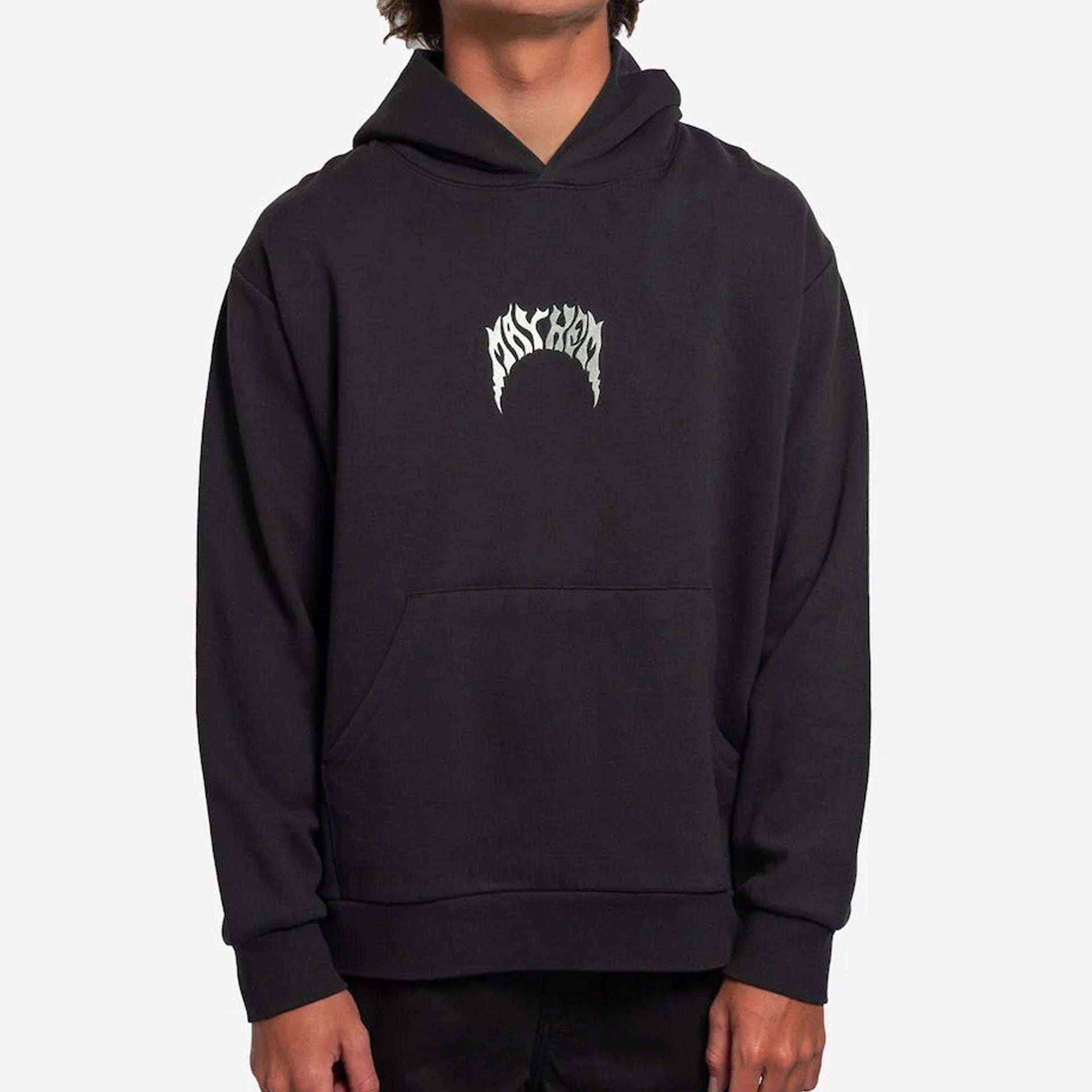 Lost Mayhem Designs Mens Pullover Hoodie - Vintage Black - ManGo Surfing