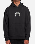 Lost Mayhem Designs Mens Pullover Hoodie - Vintage Black - ManGo Surfing