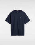 Vans Mens Left Chest Embroidered Logo T-Shirt - Parisian Night Blue - ManGo Surfing