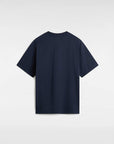 Vans Mens Left Chest Embroidered Logo T-Shirt - Parisian Night Blue - ManGo Surfing
