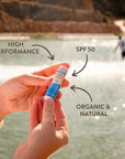 Suntribe Organic Mineral Zinc Lip Balm SPF 50