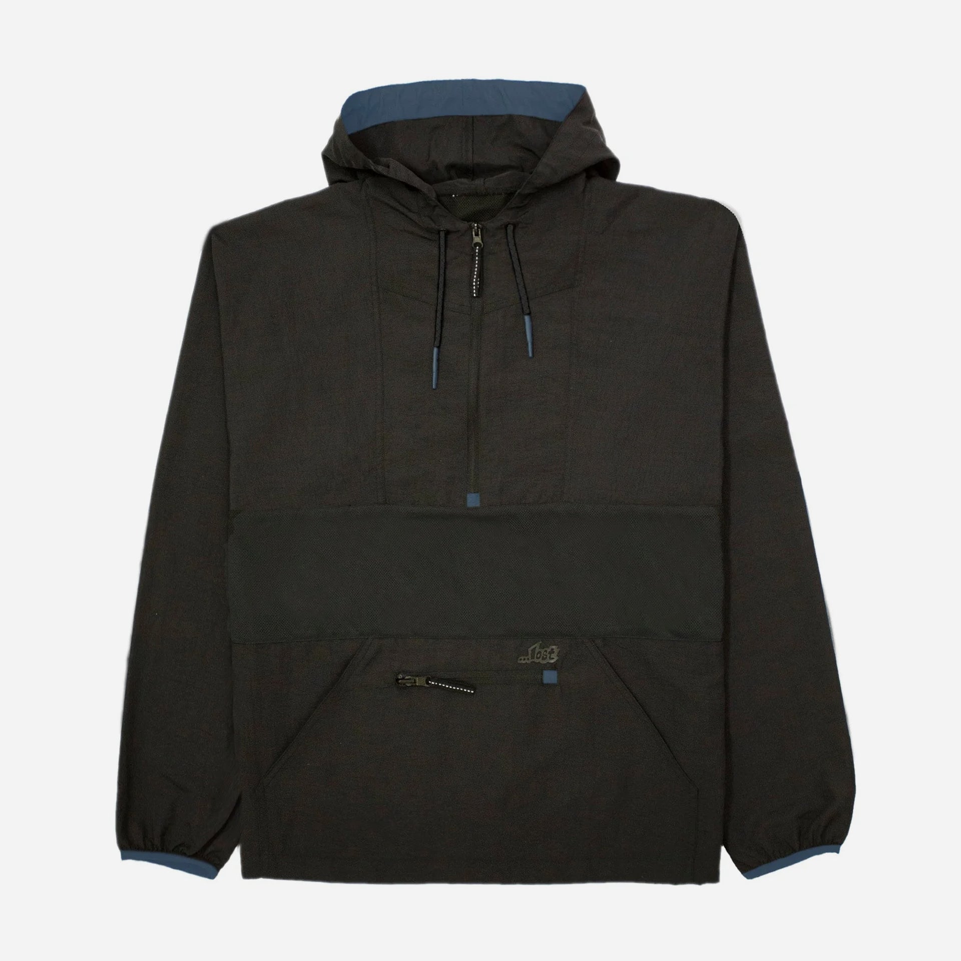 Lost Mens Black Cloud Anorak - Black - ManGo Surfing