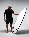 Mick Fanning Even Flow (FCSII 3F) Epoxy Pro Surfboard - Charcole