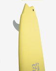 Mick Fanning X Laura Enever Ying Yang Surfboard - Sugar Cookie