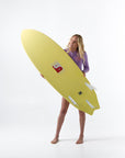 Mick Fanning X Laura Enever Ying Yang Surfboard - Sugar Cookie