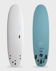 Mick Fanning Beastie Supersoft Surfboard Multi Box 3F - White/Teal