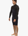 Vissla Mens High Seas II 2/2 Long Sleeve Spring Wetsuit - Black - ManGo Surfing