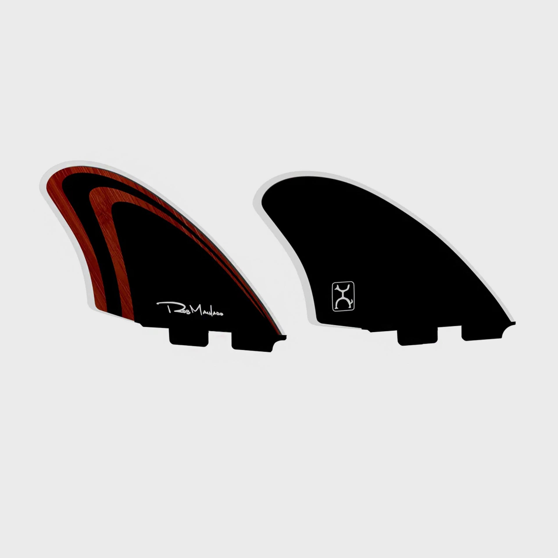 Machado Twin Keel Fins Set Double Tab (FCS compatible) – ManGo