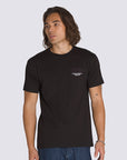 Vans Mens Major Type T-Shirt - Black - ManGo Surfing