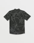 Volcom Mens CAD Floral Short Sleeve Shirt - Stealth - ManGo Surfing