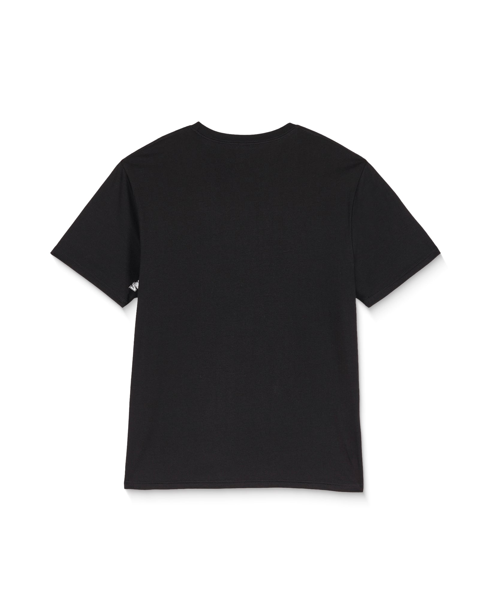 Black Volcom t-shirt on a white background