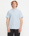 Volcom Mens Everett Oxford Shirt - Wrecked Indigo - ManGo Surfing
