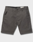 Volcom Mens Frickin Modern Stretch 19'' Shorts - Charcoal Heather - ManGo Surfing