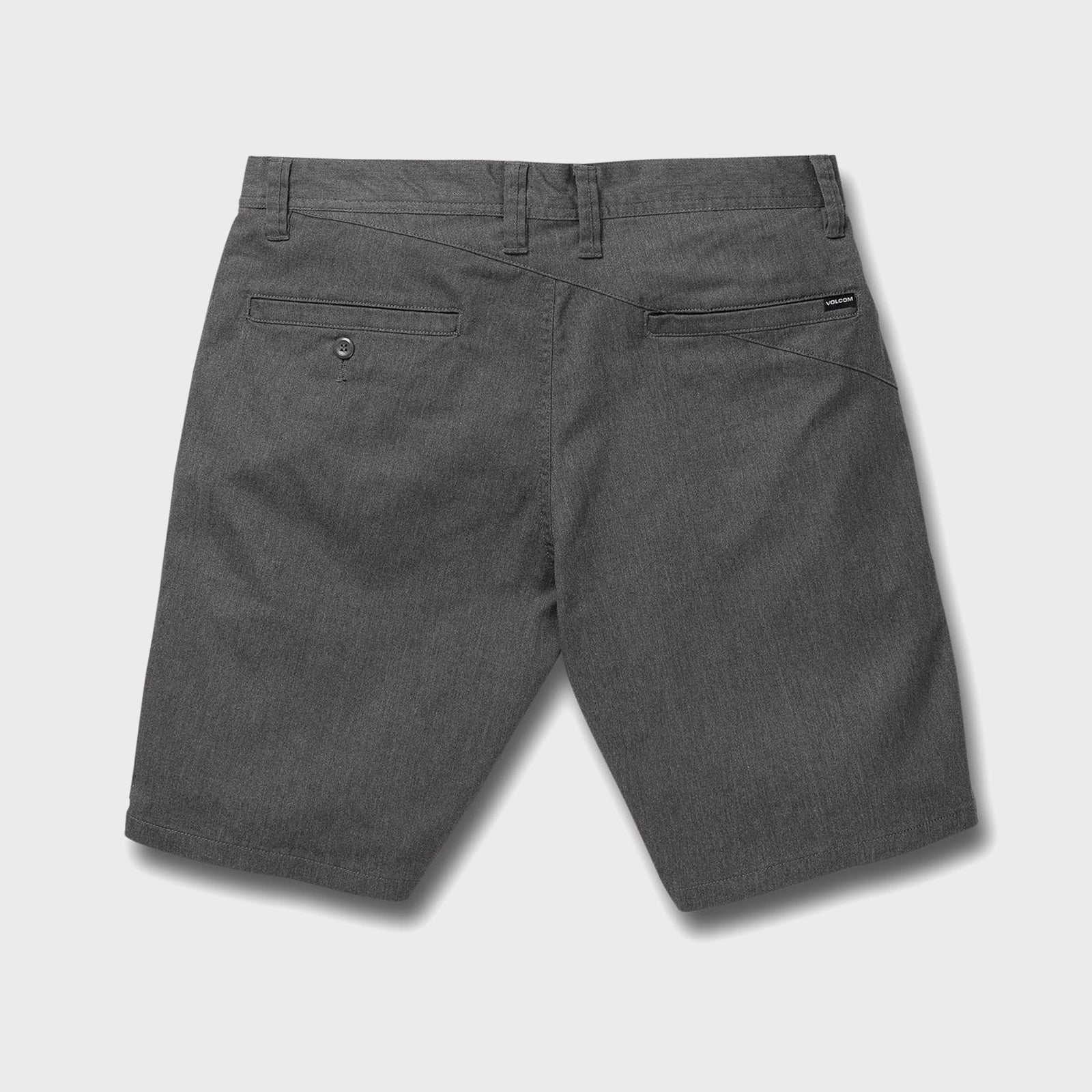 Volcom Mens Frickin Modern Stretch 19'' Shorts - Charcoal Heather - ManGo Surfing