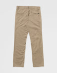 Volcom Mens Frickin Modern Stretch Trousers - Khaki - ManGo Surfing