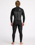 Volcom Mens Modulator 3/2 Long Sleeve Back Zip Wetsuit - Black - ManGo Surfing