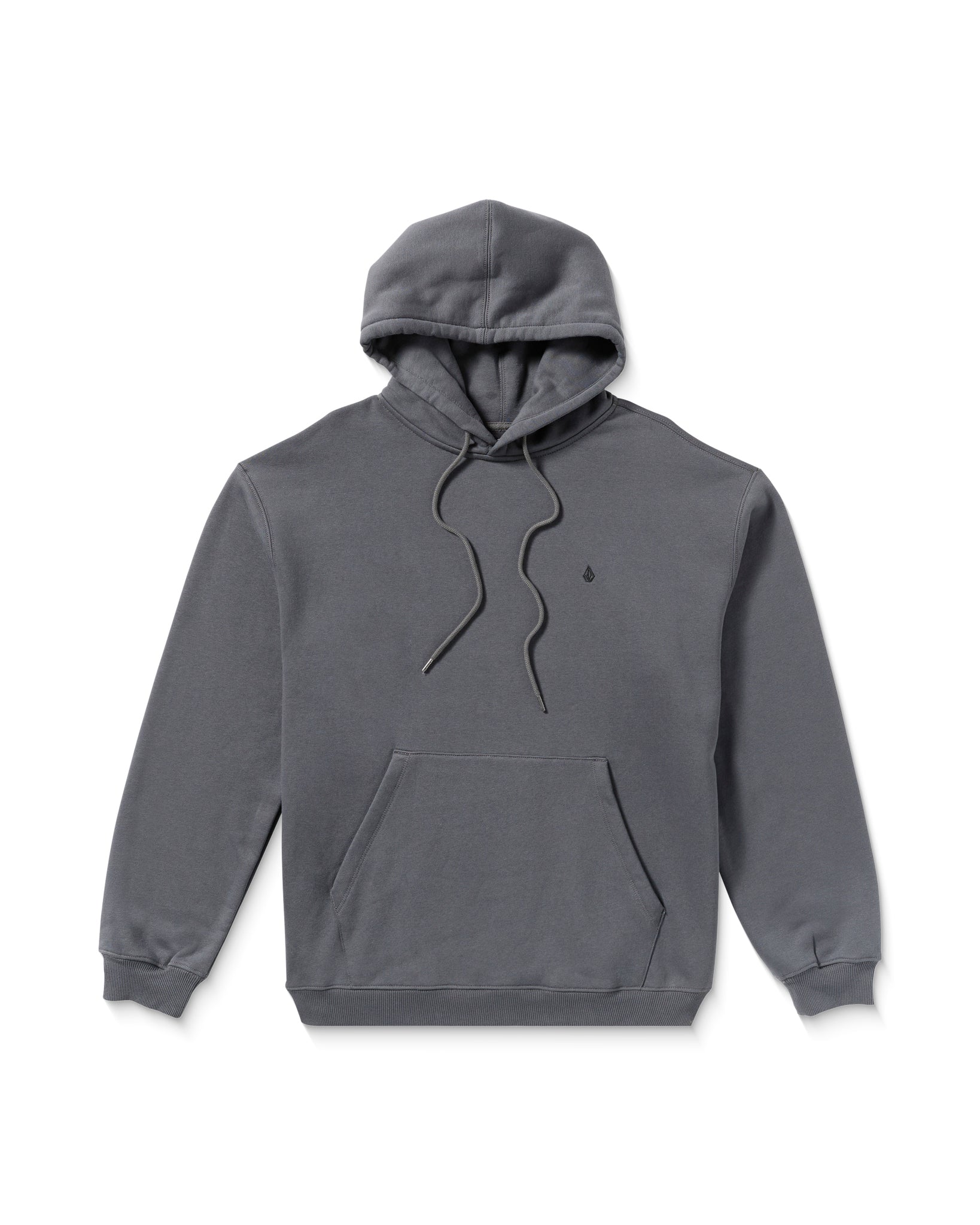 Gray hoodie on a white background