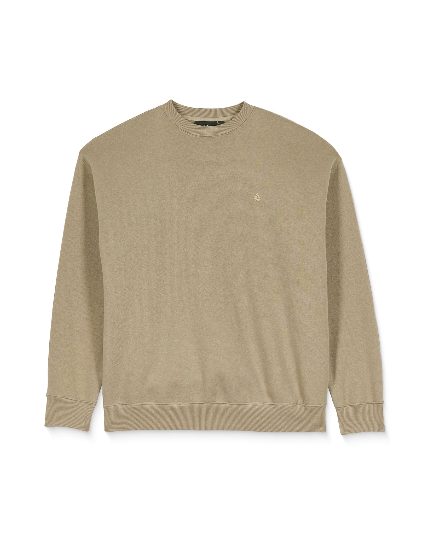 Beige sweatshirt on a white background