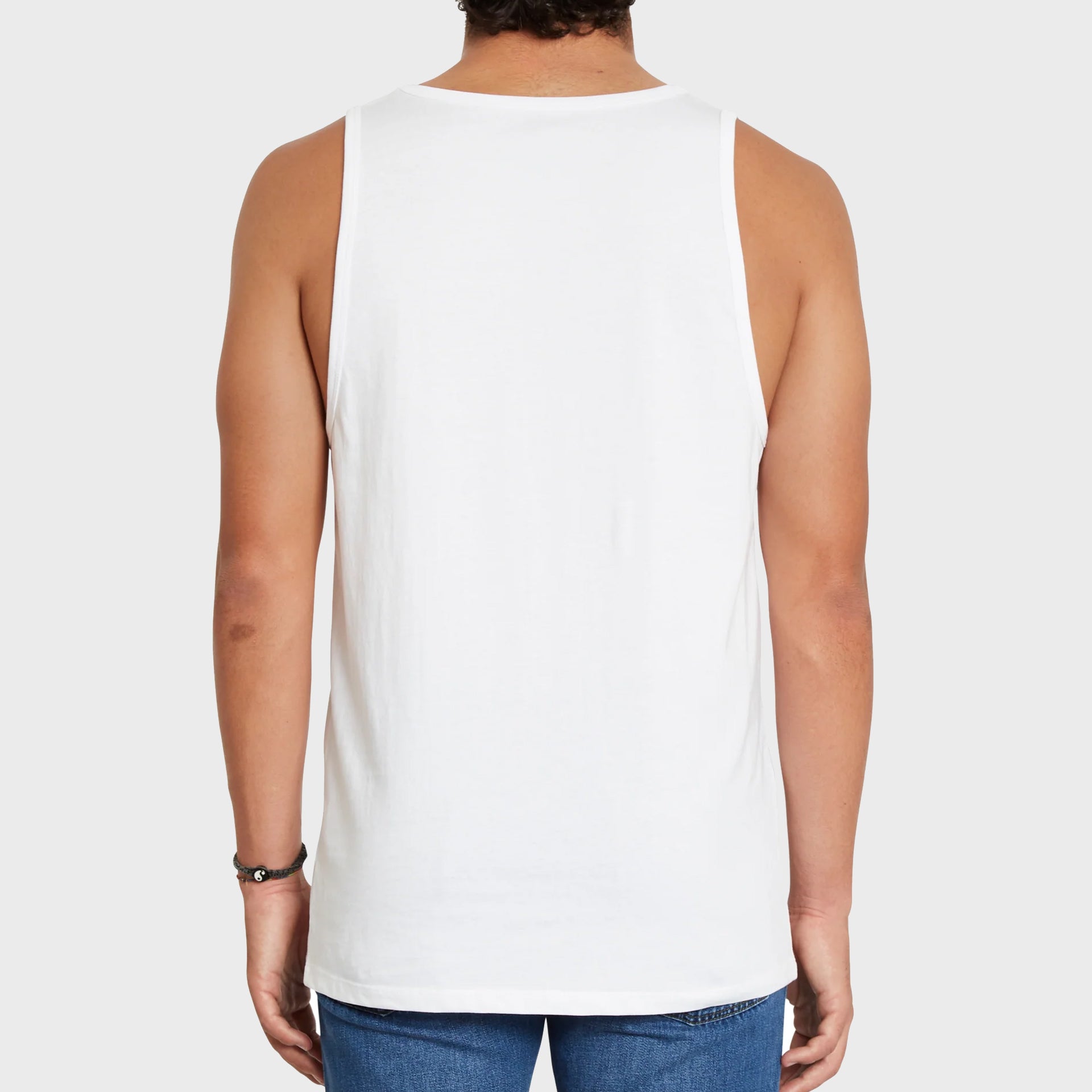 Volcom Mens Stone Blanks Tank Top - White - ManGo Surfing
