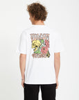 Volcom Mens Tooflow T-Shirt - White - ManGo Surfing