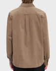 Volcom Mens Zander Long Sleeve Shirt - Teak - ManGo Surfing