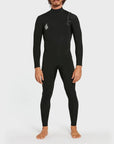 Volcom Modulator 3/2 Mens Chest Zip Wetsuit - Black - ManGo Surfing
