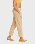 Stone Street Trousers - Womens Corduroy Trousers - Khaki - ManGo Surfing