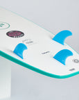 Mick Fanning Beastie Epoxy Lam Futures 3F Surfboard - Jade