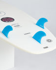 Mick Fanning Beastie Surfboard EpoxyLam Future 3F - White