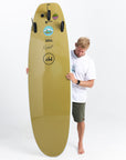 Mick Fanning Double Rainbow Super Soft (Screw Thru 3F) Surfboard - Sky/Soy