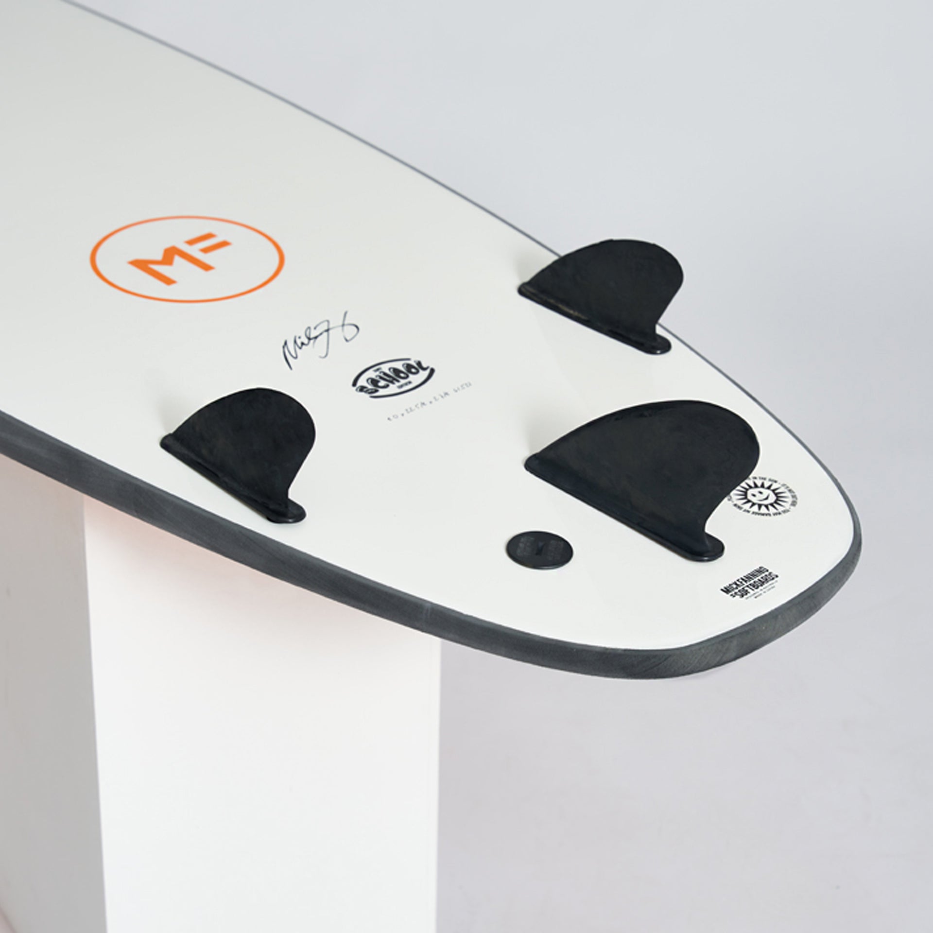 Mick Fanning Surf School Edition EpoxyLam Screw Thru 3F - 8' - Orange - ManGo Surfing