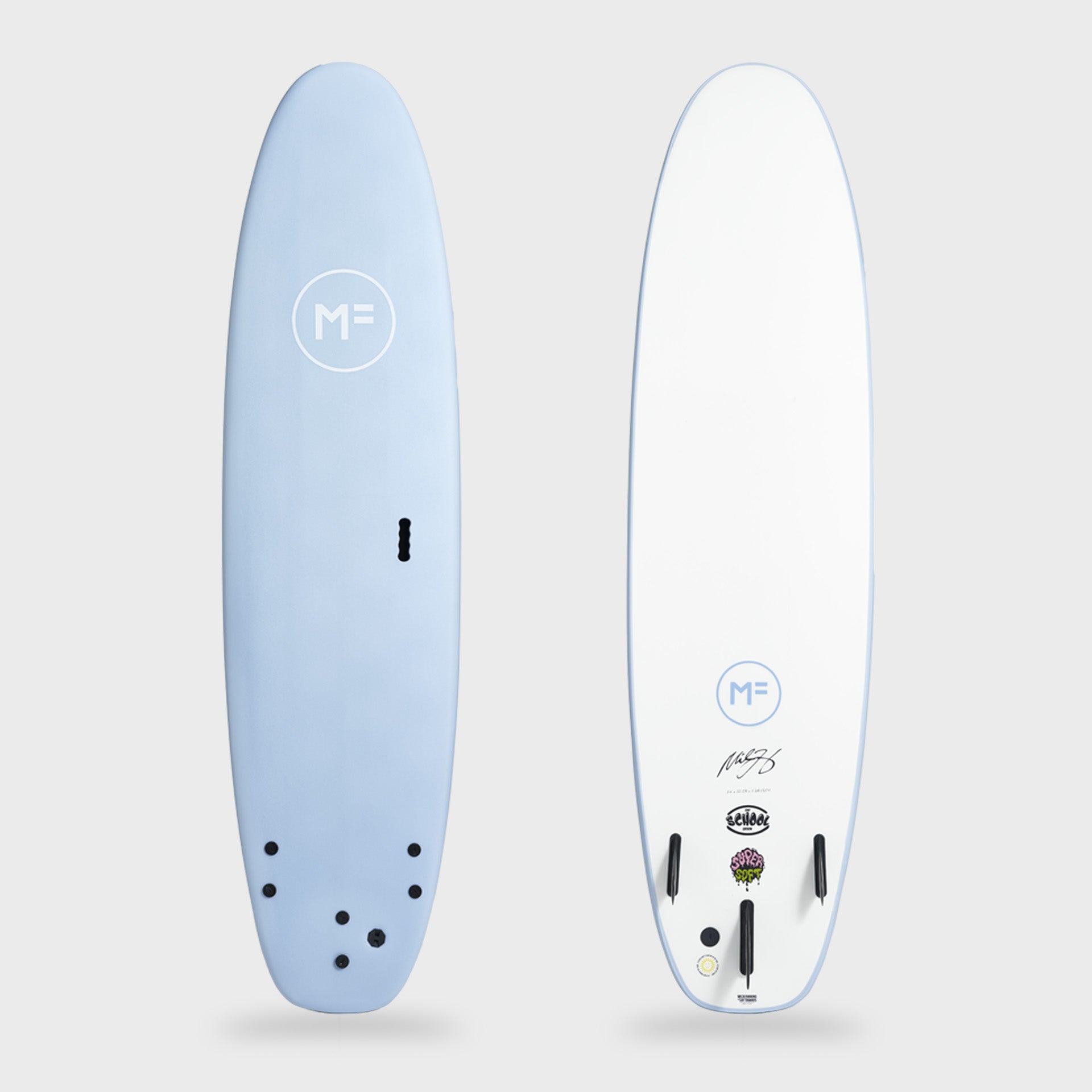 Mick Fanning Surf School Super Soft Screw Thru 3F - 7'6 - Sky