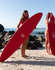 Mick Fanning X Laura Enever Sun Beam Surfboard - Cherry - ManGo Surfing