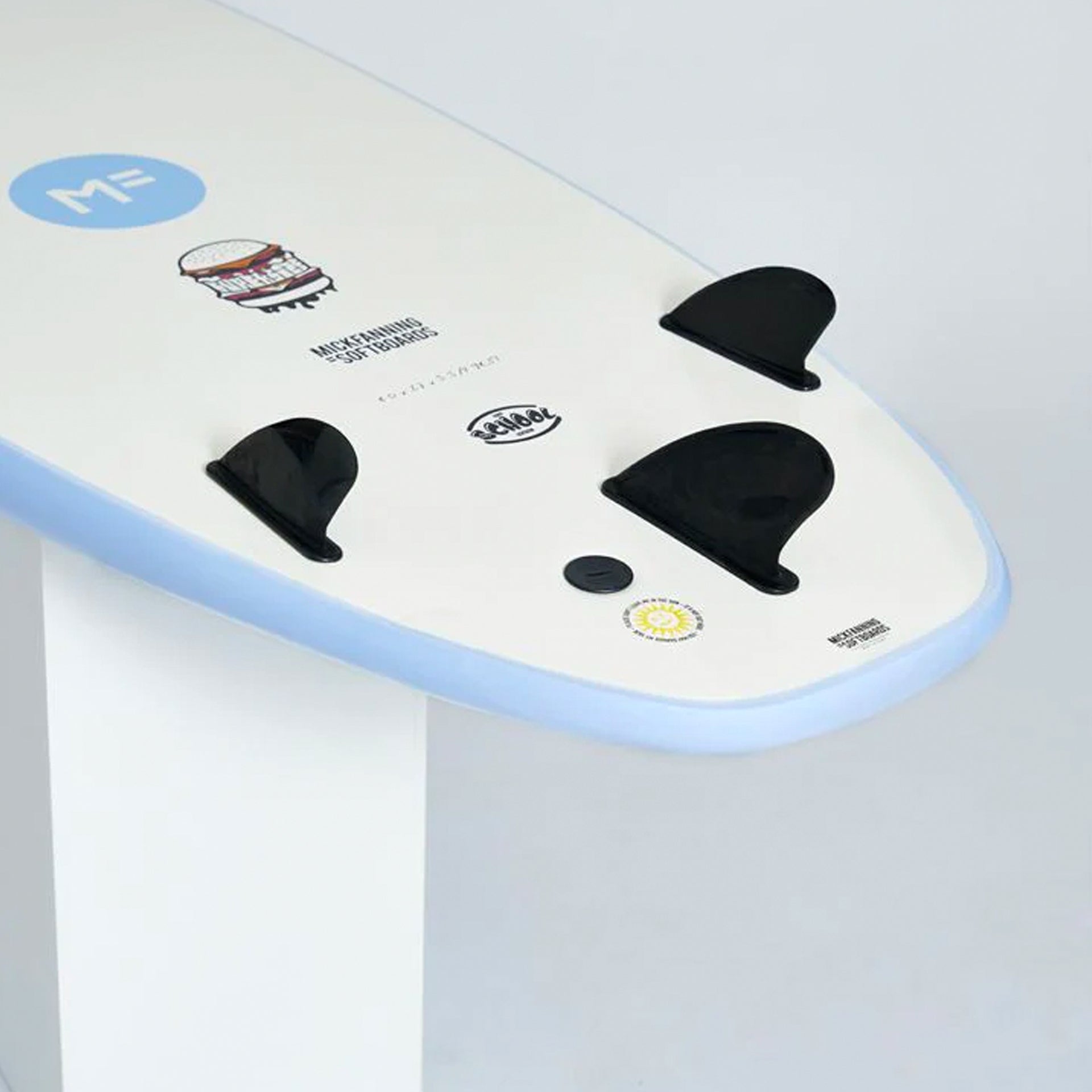 Mick Fanning XL Surf School Edition Screw Thru 3F - 8' - Sky - ManGo Surfing