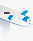Mick Fanning Beastie Epoxy Lam Futures 3F Surfboard - Sky Blue