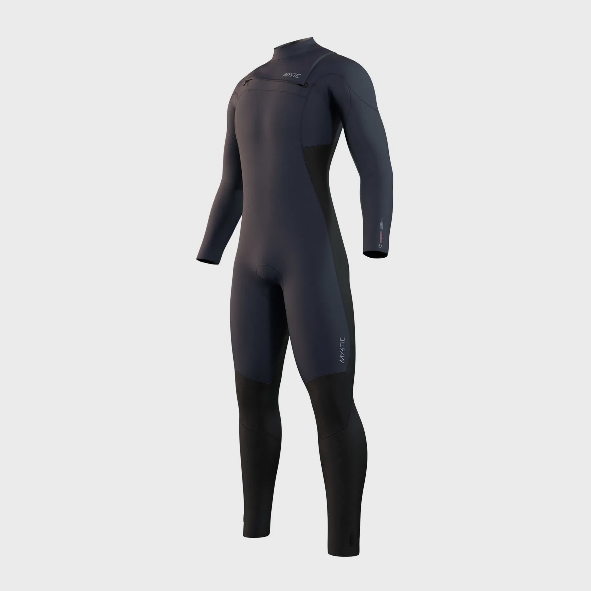 Mystic Mens Majestic 5/4 Front Zip Fullsuit - Navy - ManGo Surfing