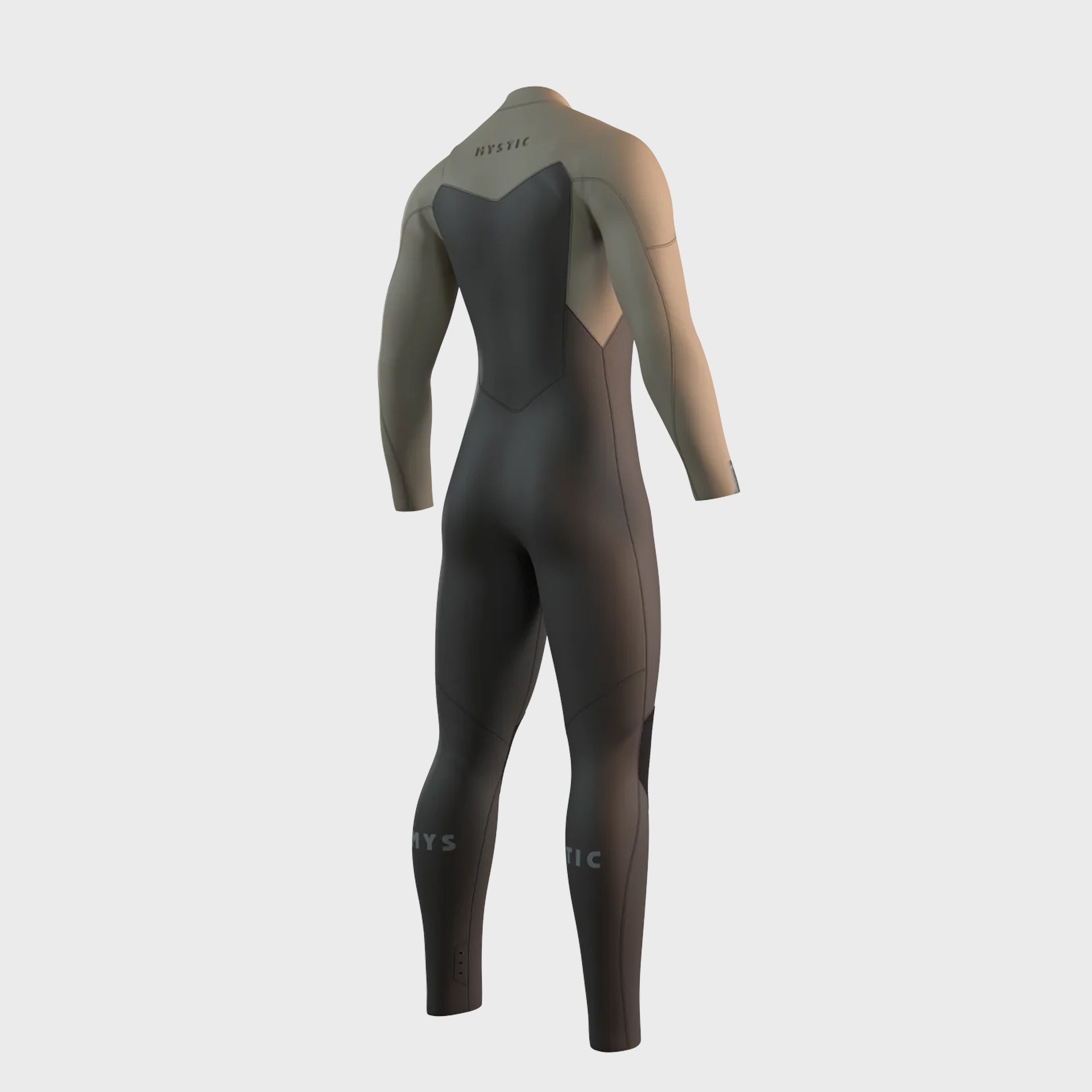 Mystic Mens Motion 4/3 Front Zip Fullsuit - Truffle - ManGo Surfing