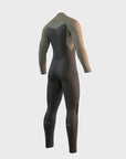 Mystic Mens Motion 4/3 Front Zip Fullsuit - Truffle - ManGo Surfing