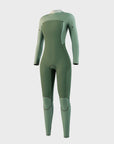 Mystic Womens Haven Double Front Zip 5/3 Fullsuit - Black - ManGo Surfing