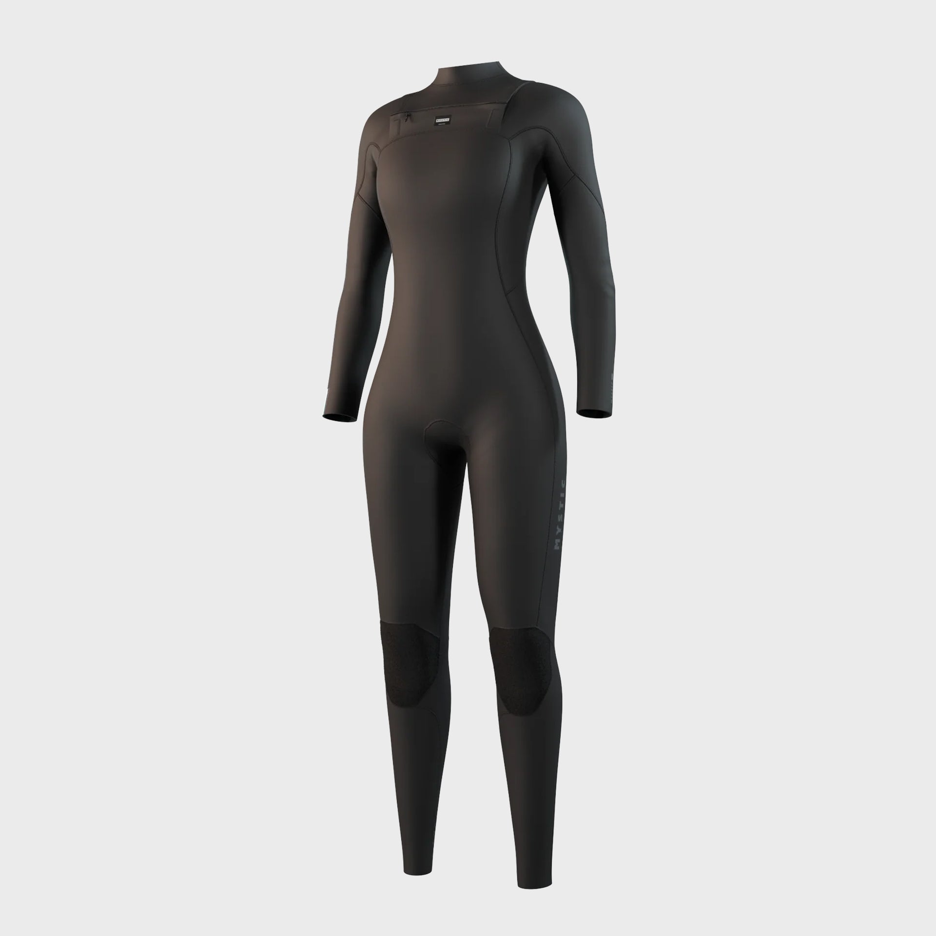 Mystic Womens Haven Double Front Zip 5/3 Fullsuit - Black - ManGo Surfing