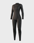 Mystic Womens Haven Double Front Zip 5/3 Fullsuit - Black - ManGo Surfing